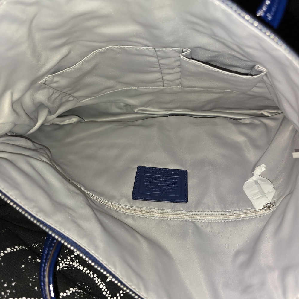 Coach Blue Women's Tote Bag - Picture 5 of 6